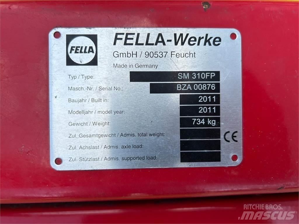 Fella SM 310 FP Pļaujmašīnas ar kondicionieri