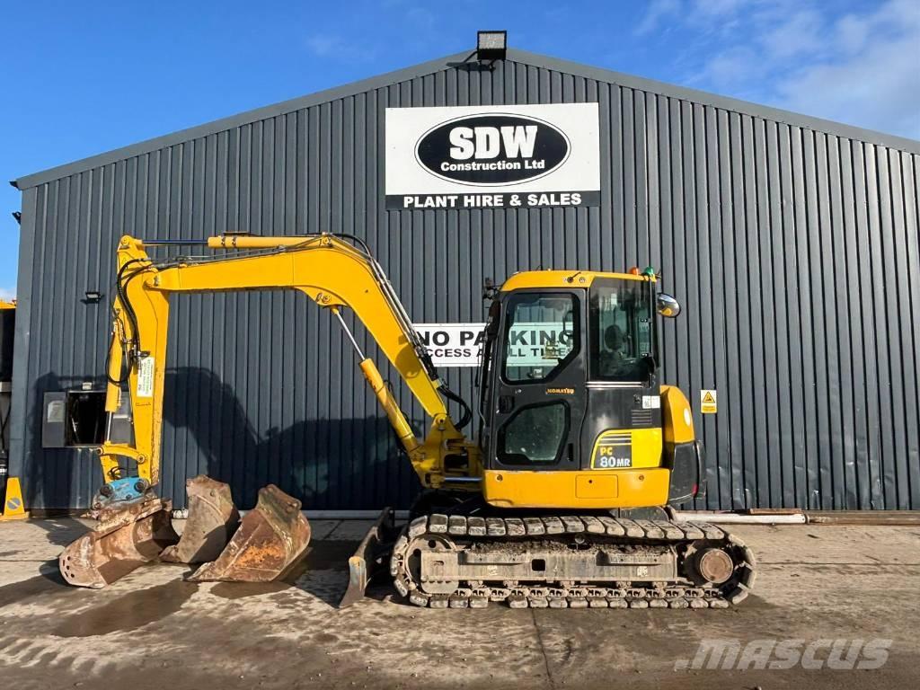 Komatsu PC 80 MR-3 Vidēja lieluma ekskavatori 7 t - 12 t