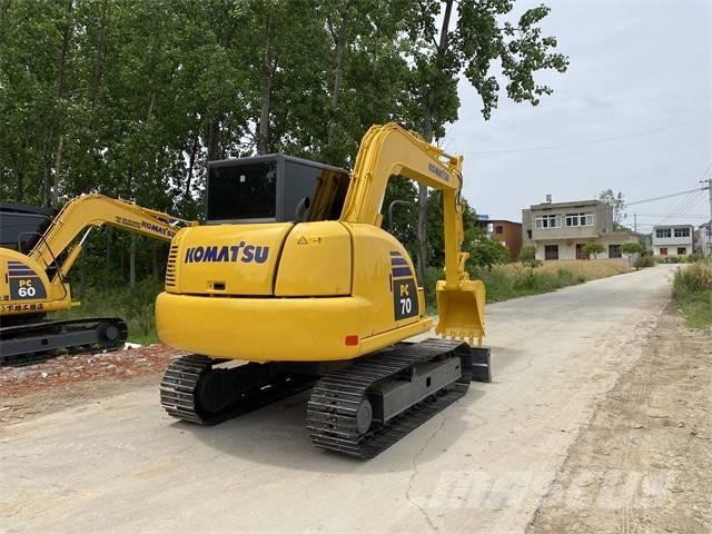 Komatsu pc70-8 Kāpurķēžu ekskavatori