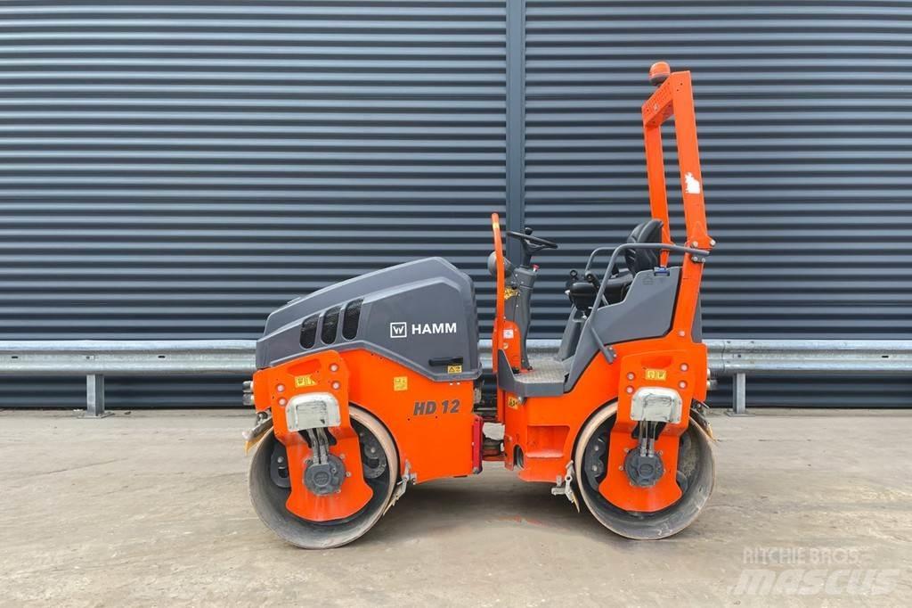 Hamm HD 12 VV Divvalču grunts veltņi