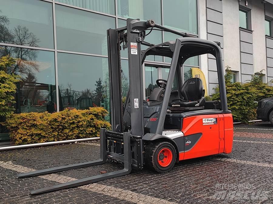 Linde E20L-02 Elektriskie iekrāvēji