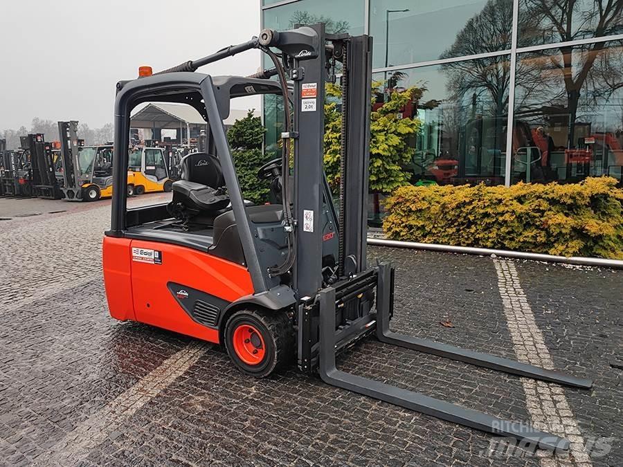 Linde E20L-02 Elektriskie iekrāvēji