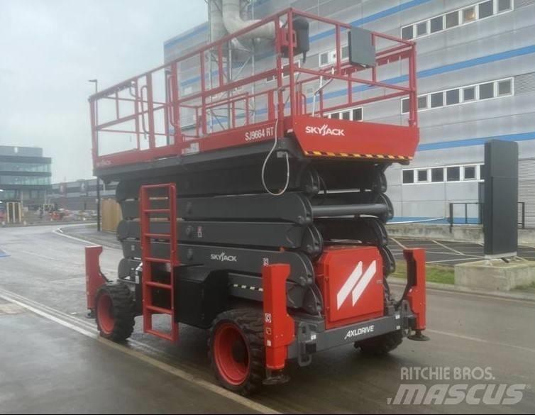 SkyJack SJ9664RT Šķerveida pacēlāji
