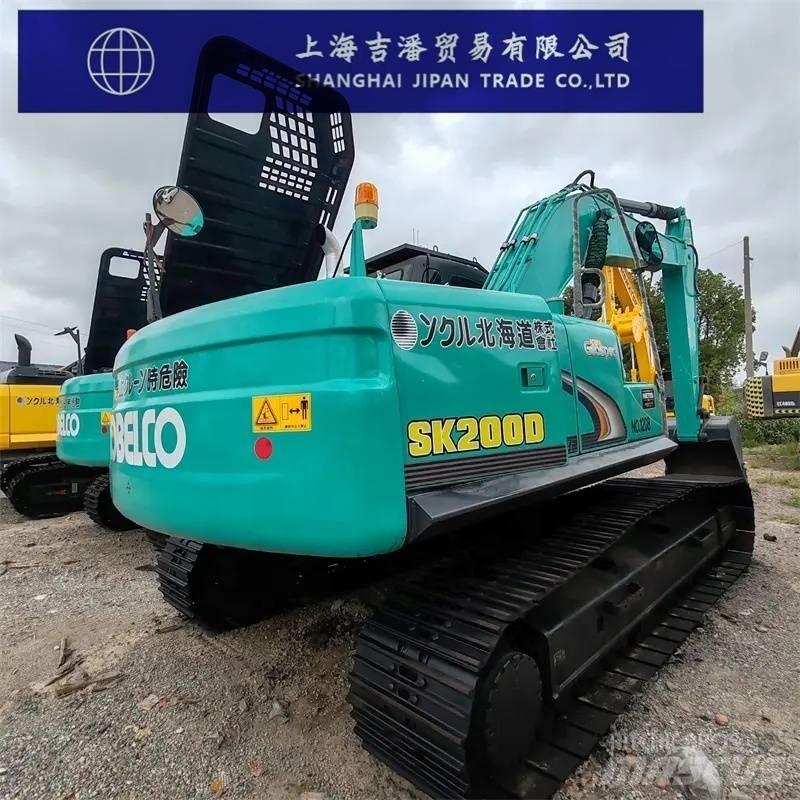 Kobelco 200 Kāpurķēžu ekskavatori