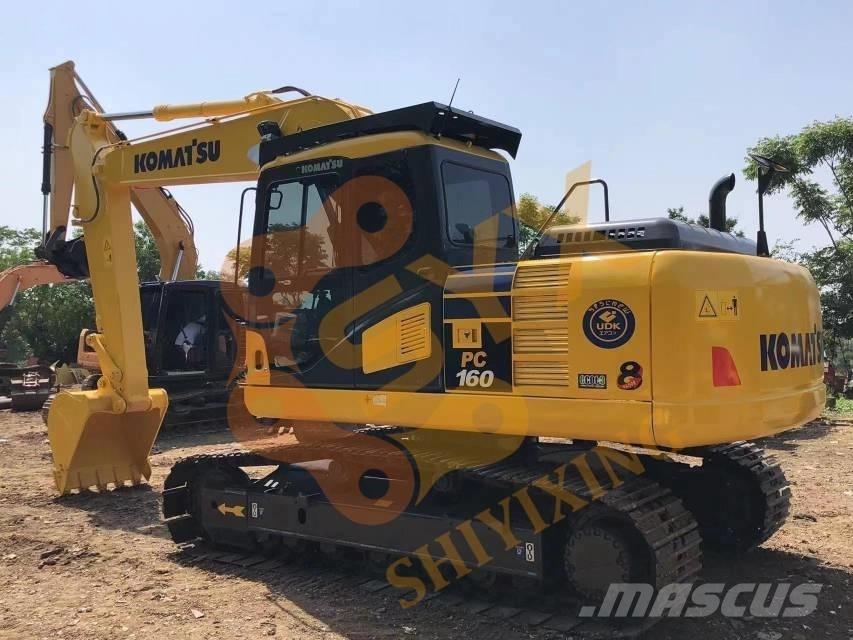 Komatsu PC160 Kāpurķēžu ekskavatori