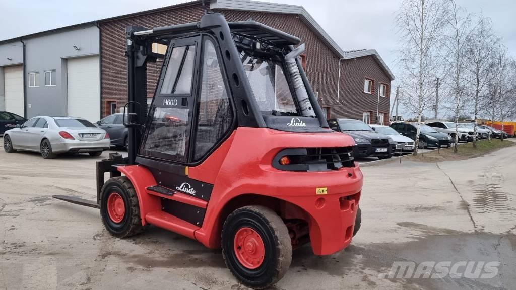 Linde H 60 D-02 Tehnika ar dīzeļa dzinēju
