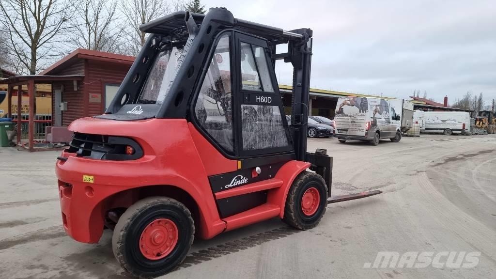 Linde H 60 D-02 Tehnika ar dīzeļa dzinēju