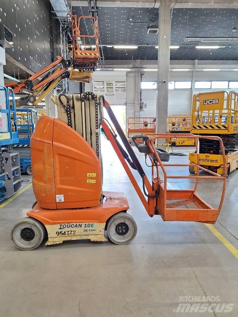 JLG Toucan 10 E Vertikālie pacēlāji