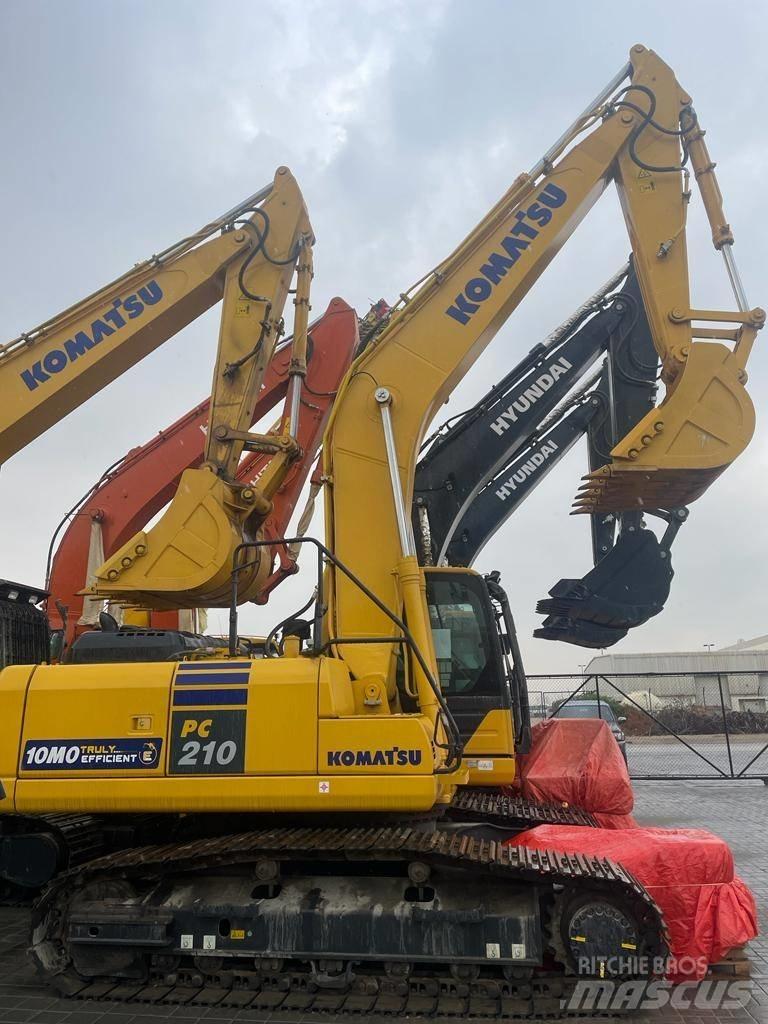 Komatsu PC210-10MO Kāpurķēžu ekskavatori
