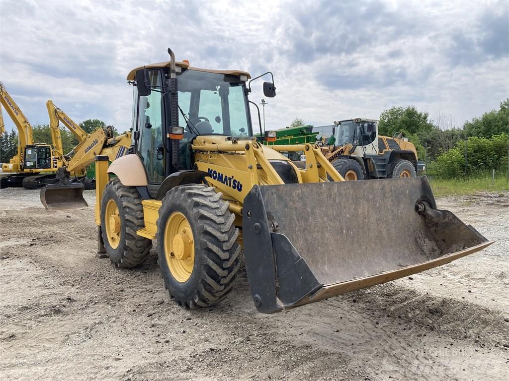Komatsu WB93S-5E0 Ekskavatori-iekrāvēji