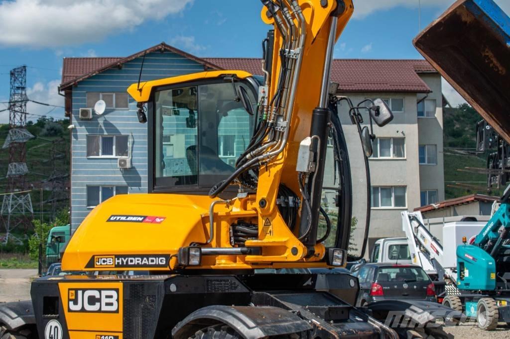 JCB Hydradig 110 W Ekskavatori uz riteņiem