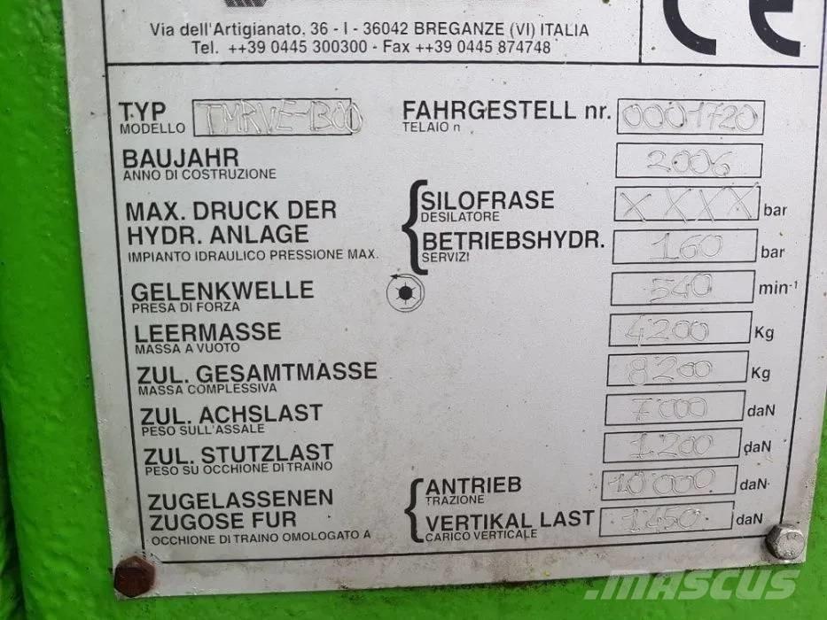  Farezin 13 m 3 Cits lopkopības aprīkojums