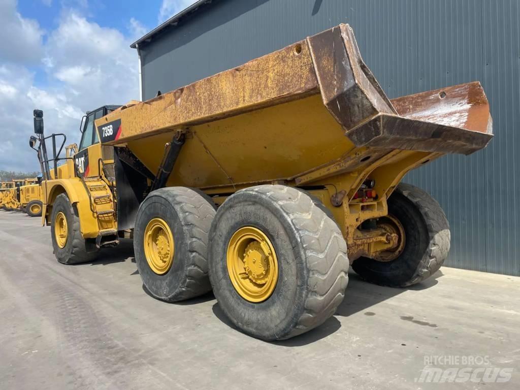 CAT 735 | 735B Artikulētie pašizgāzēji
