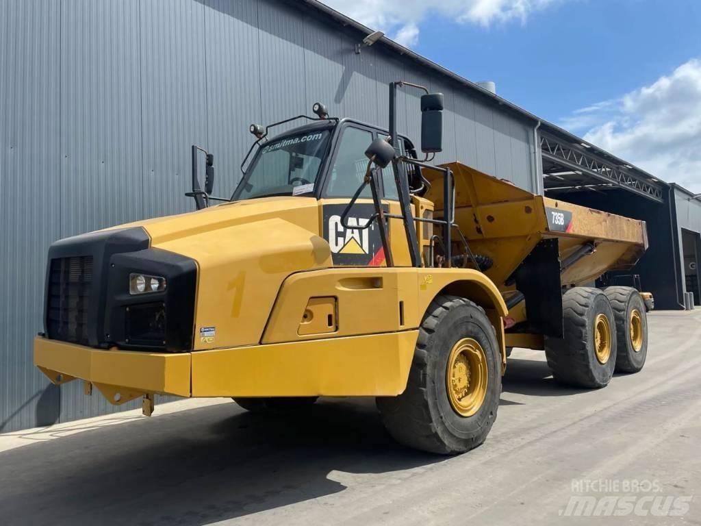 CAT 735 | 735B Artikulētie pašizgāzēji