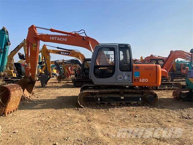 Hitachi EX120 Kāpurķēžu ekskavatori