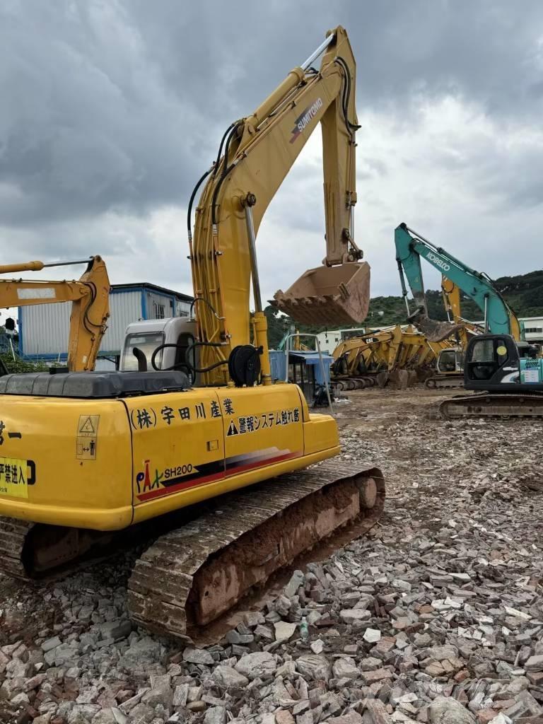 Sumitomo SH200 Kāpurķēžu ekskavatori