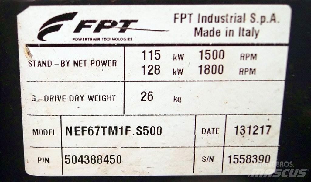Iveco AG NEF67TM1F Dzinēji