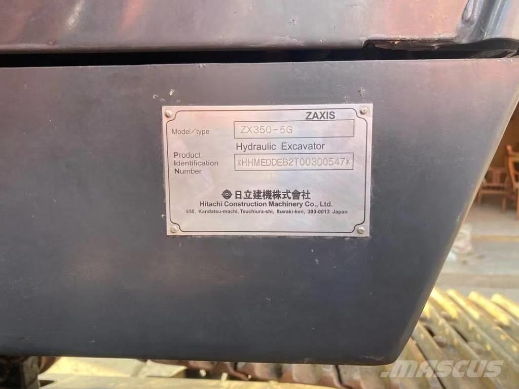 Hitachi 350-5G Kāpurķēžu ekskavatori