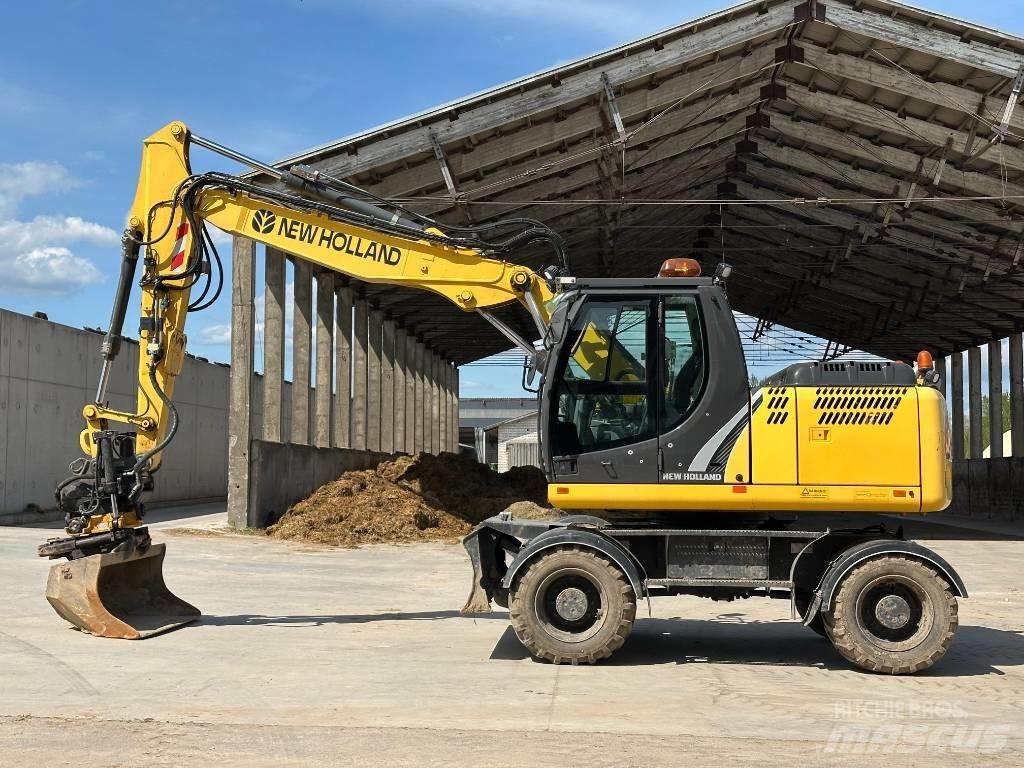 New Holland WE 150 B Ekskavatori uz riteņiem