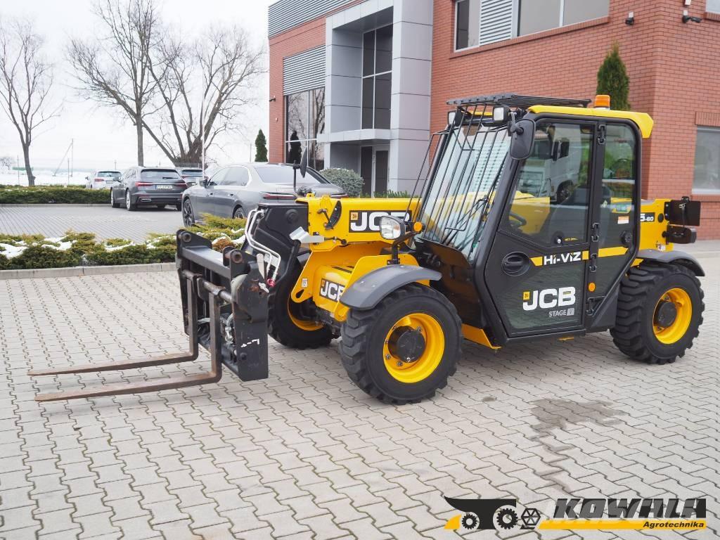 JCB 525-60 Hi-ViZ Teleskopiskie riteņu iekrāvēji