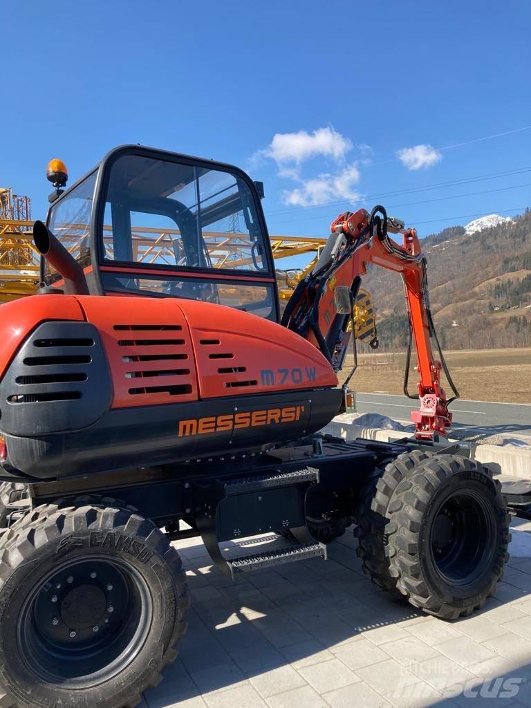 Messersi M 70 W Ekskavatori uz riteņiem