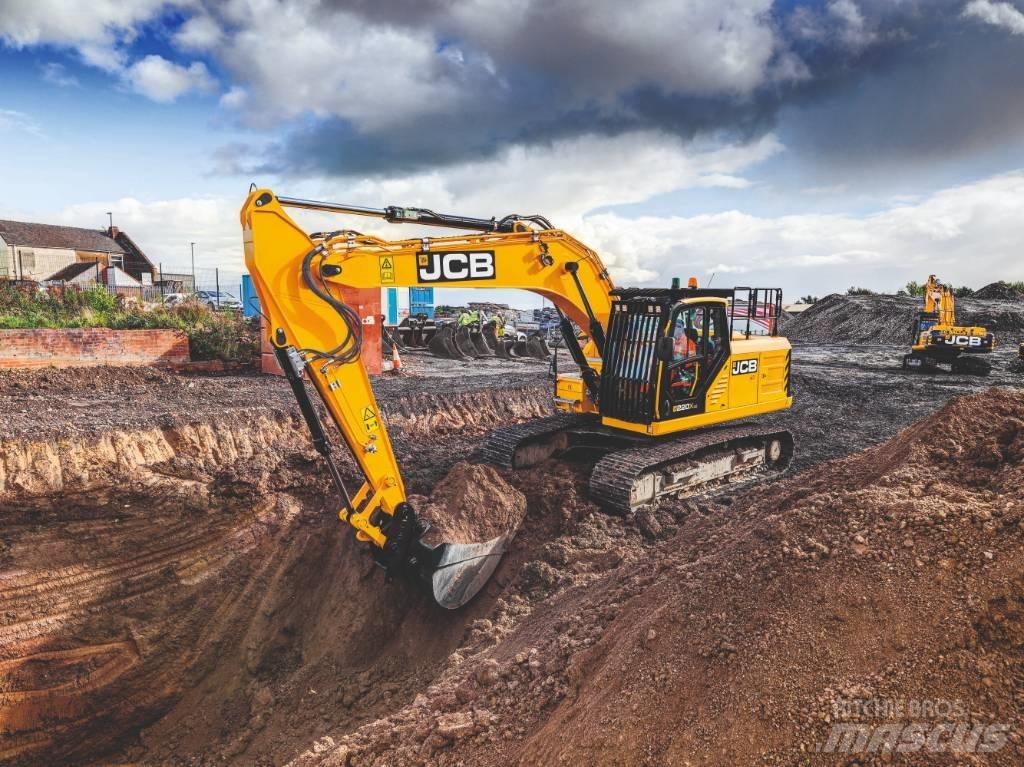 JCB 220X Kāpurķēžu ekskavatori