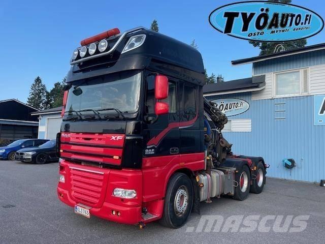 DAF Xf 105.510 6x4 Smagās mašīnas ar celtni
