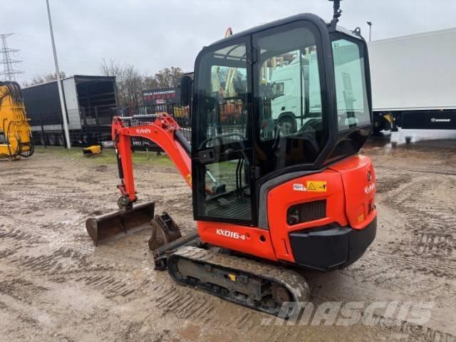 Kubota KX 016-4 Mini ekskavatori < 7 t