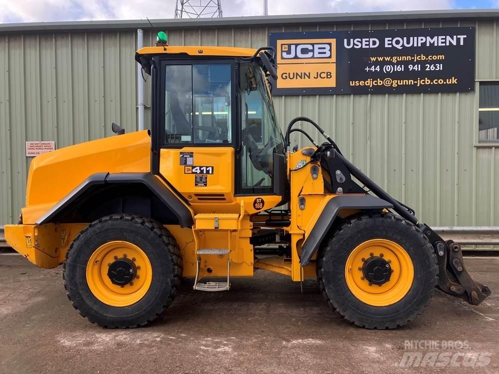 JCB 411 Iekrāvēji uz riteņiem