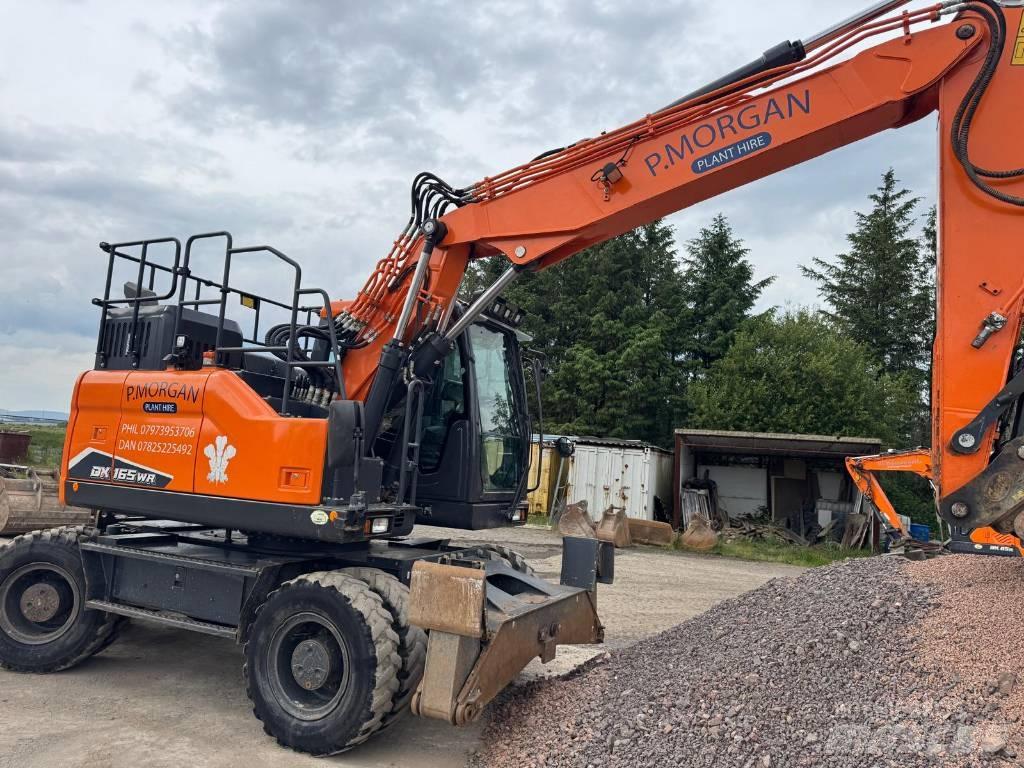 Doosan DX165WR-7 Ekskavatori uz riteņiem