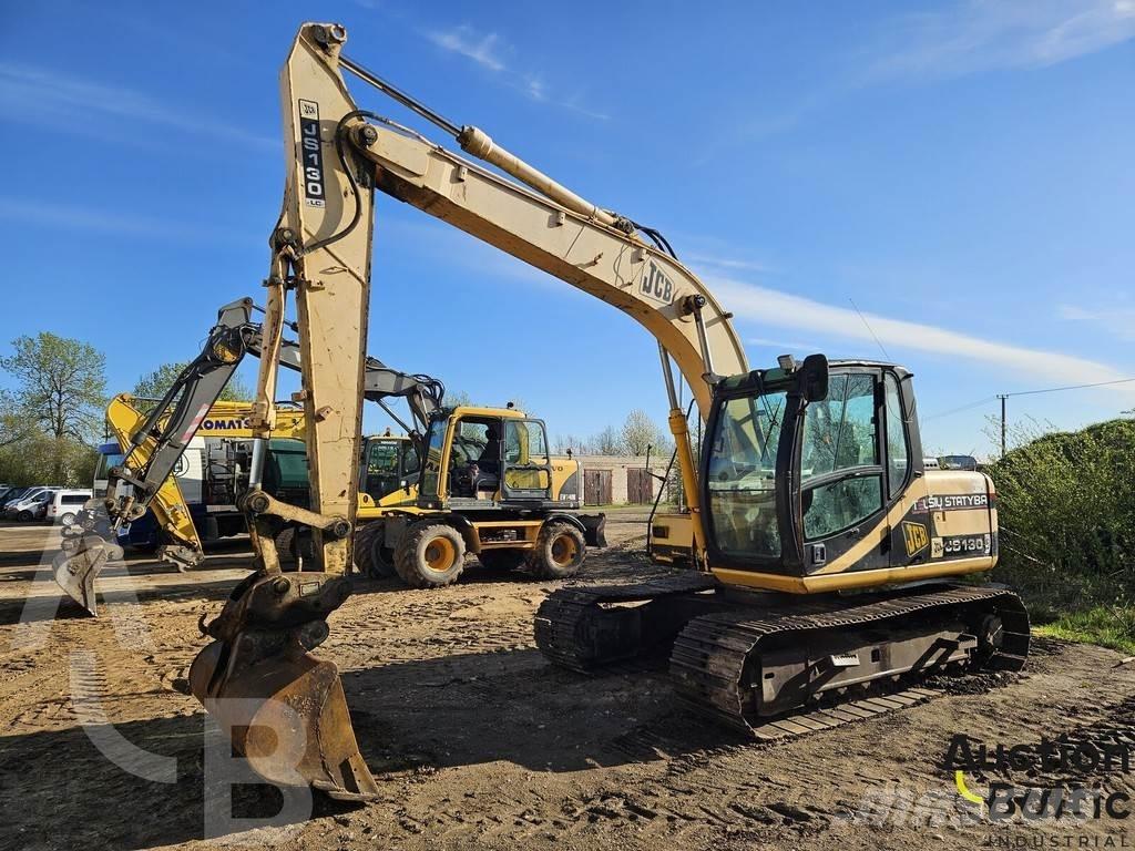 JCB JS 130 Kāpurķēžu ekskavatori