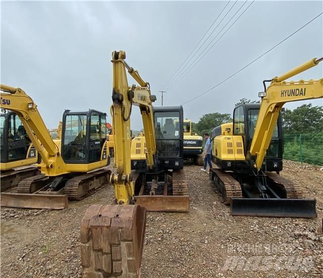 Hyundai R60W-7 Kāpurķēžu ekskavatori