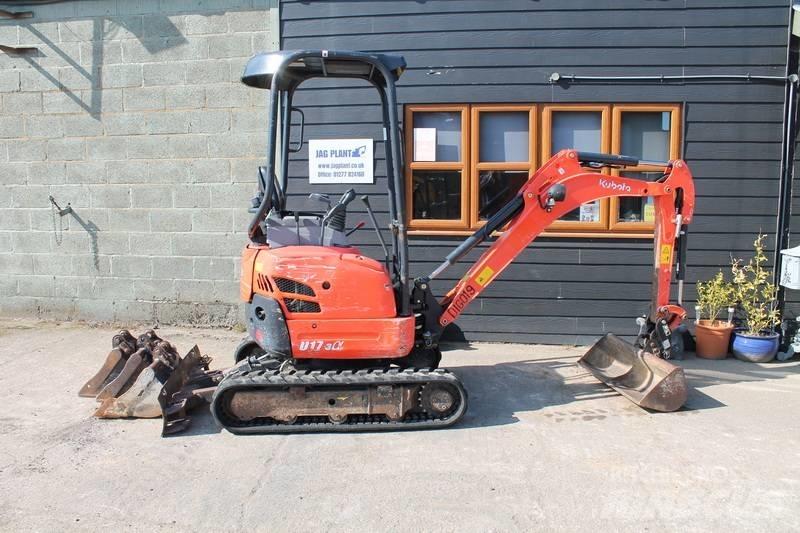 Kubota U 17-3 Mini ekskavatori < 7 t