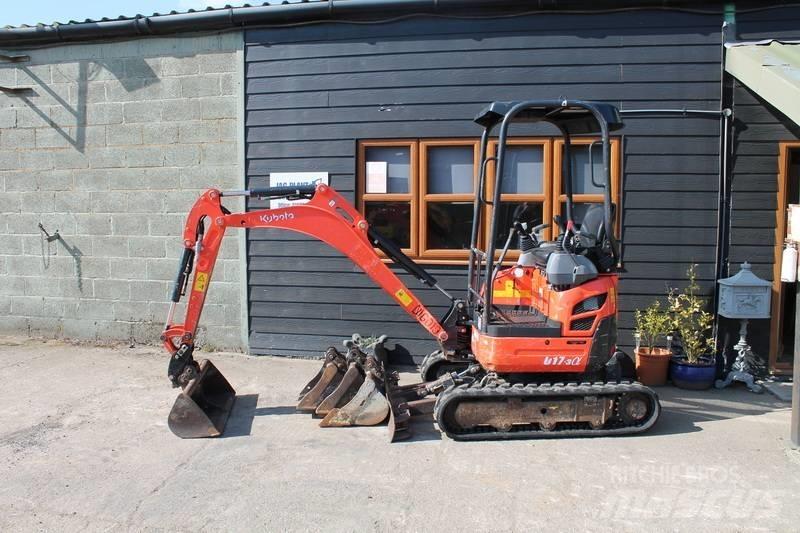 Kubota U 17-3 Mini ekskavatori < 7 t