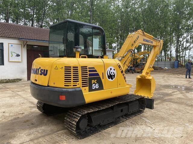 Komatsu PC 56 Kāpurķēžu ekskavatori