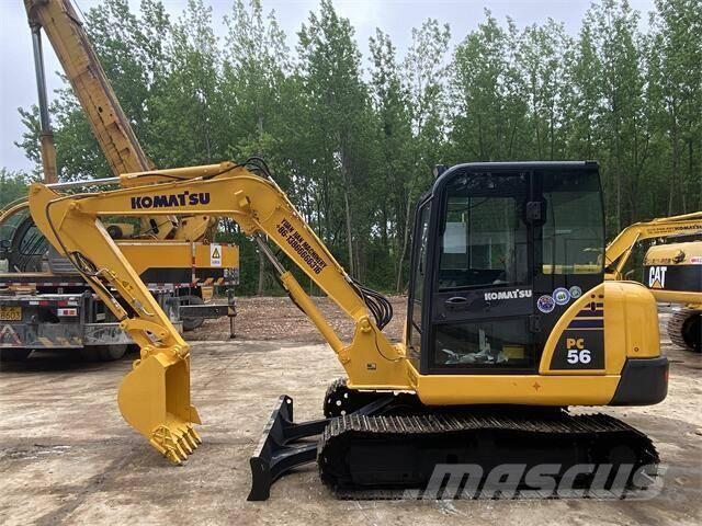 Komatsu PC 56 Kāpurķēžu ekskavatori