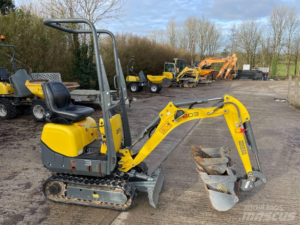Wacker Neuson 803 Mini ekskavatori < 7 t
