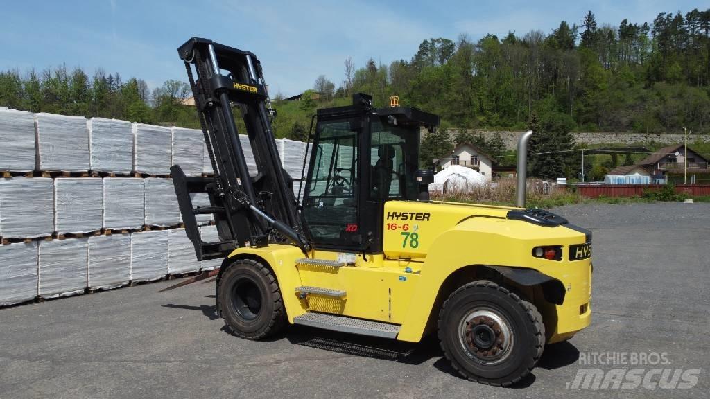 Hyster H16XD6 Tehnika ar dīzeļa dzinēju