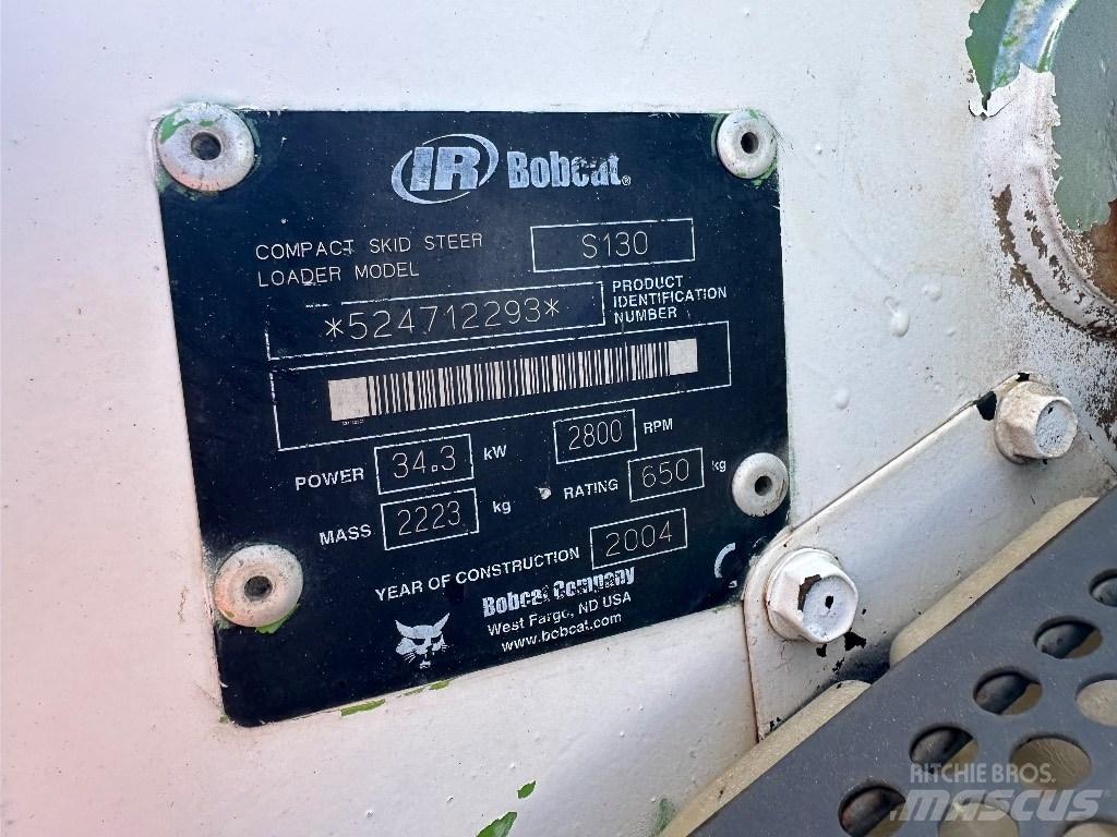 Bobcat S 130 Lietoti riteņu kompaktiekrāvēji
