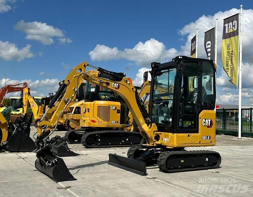 CAT 301.8 Mini ekskavatori < 7 t