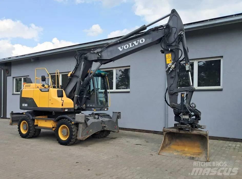 Volvo EW 160 D Ekskavatori uz riteņiem