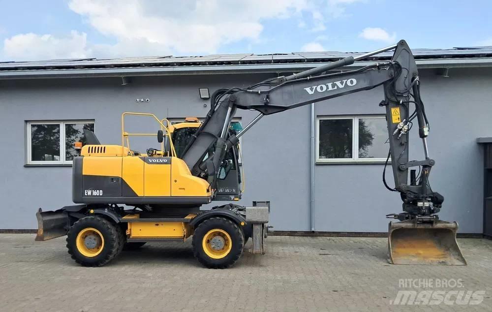 Volvo EW 160 D Ekskavatori uz riteņiem