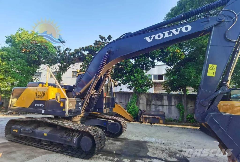 Volvo ec220 Kāpurķēžu ekskavatori