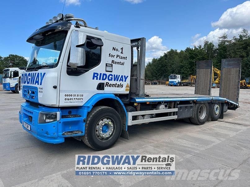 Renault C 320 Platformas/kravas mašīnas ar vinču