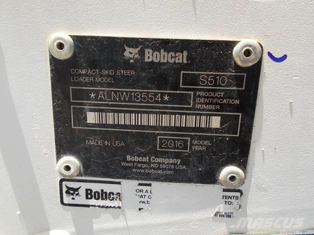 Bobcat S510 Lietoti riteņu kompaktiekrāvēji
