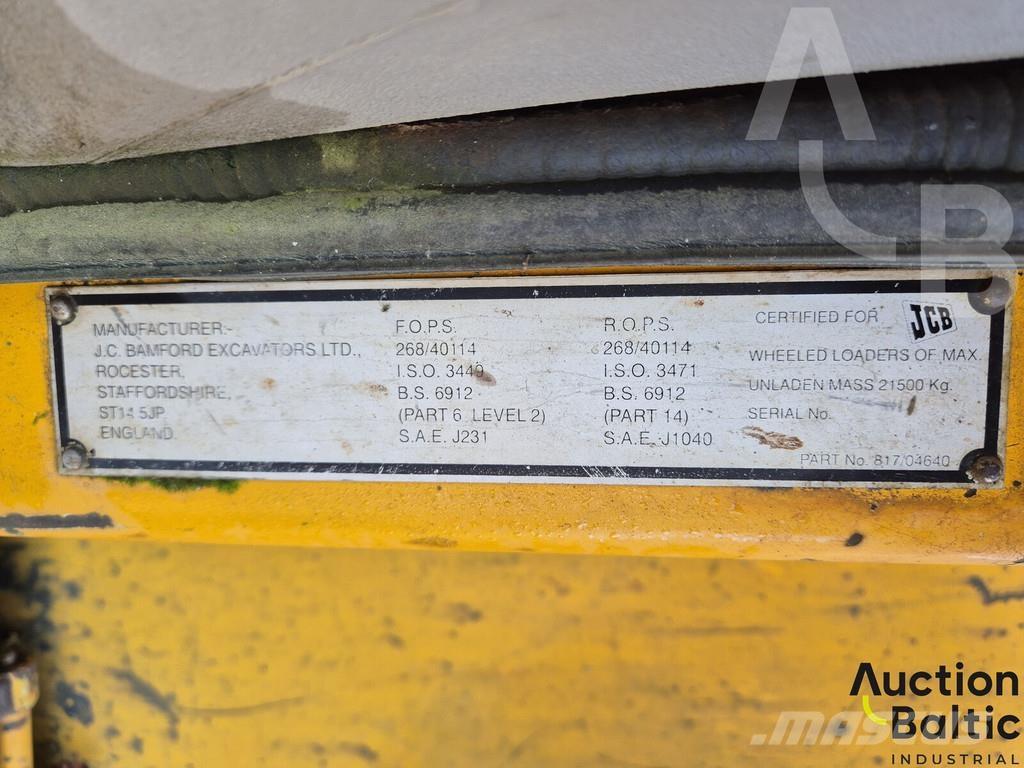 JCB 456 B ZX Iekrāvēji uz riteņiem