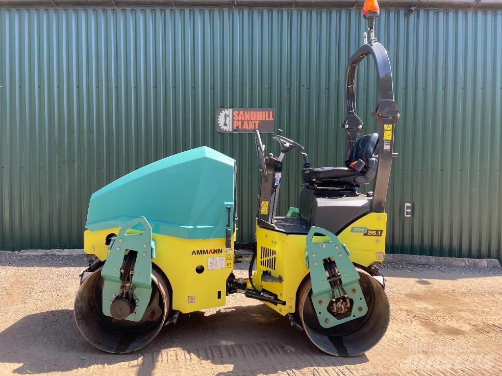 Ammann ARX 26.1-2 Divvalču grunts veltņi