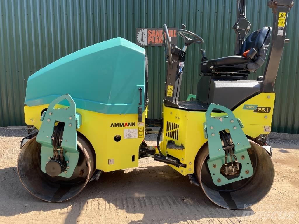 Ammann ARX 26.1-2 Divvalču grunts veltņi