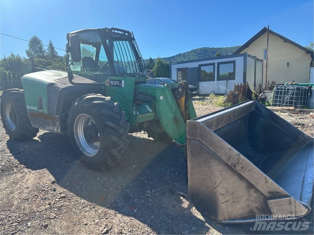 JCB 531-70 Teleskopiskie manipulatori