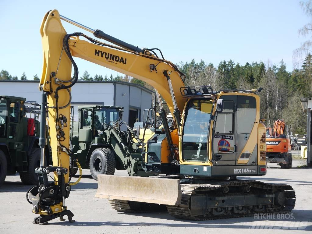 Hyundai HX 145 LCRD Kāpurķēžu ekskavatori